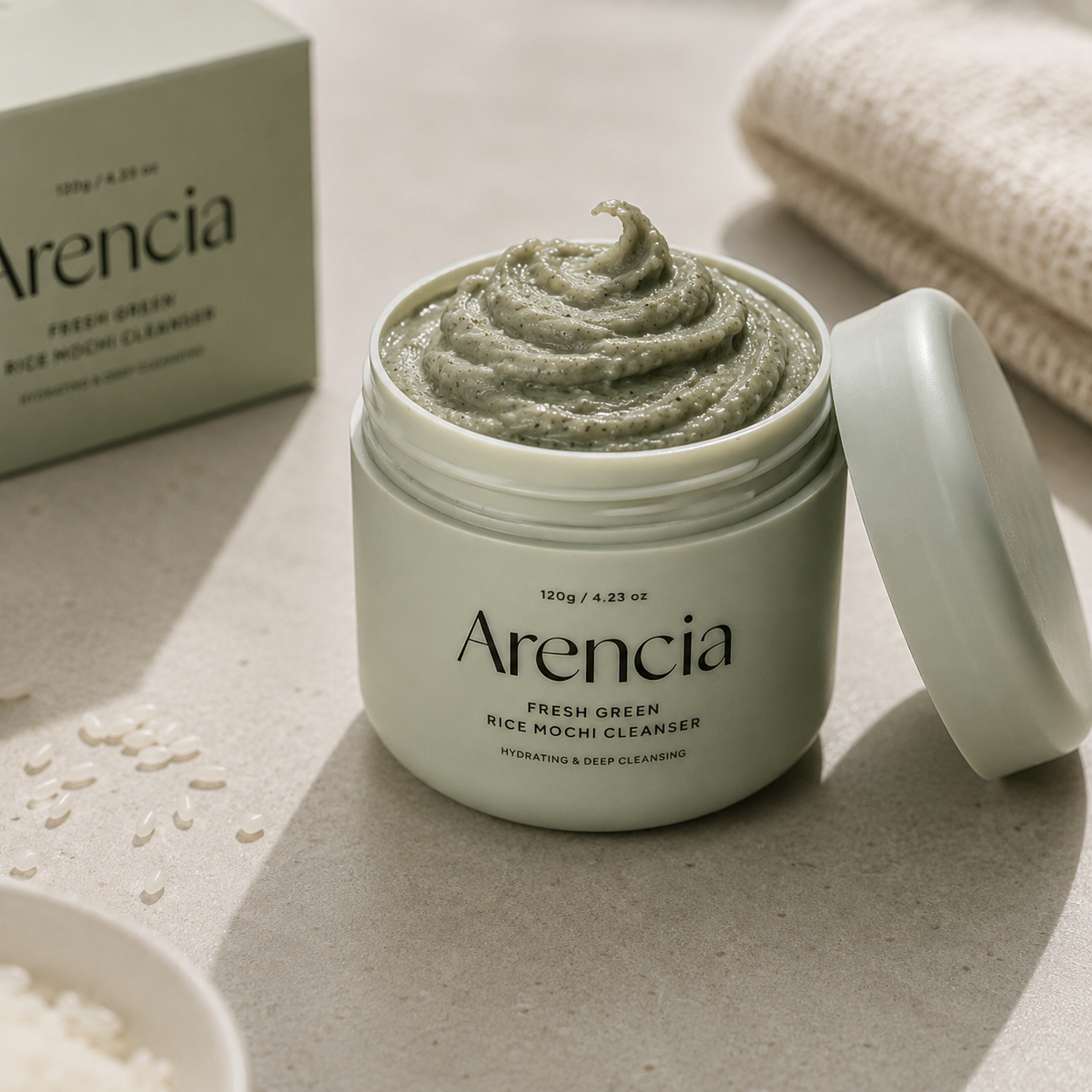 Green Rice Facial Cleansing Balm